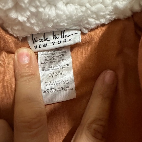 Nicole Miller Jacket Size 0-3ms - Picture 3 of 3